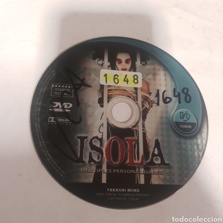 Cinema: SD 259 Isola m&uacute;ltiples personalidades -SOLO DISCO DVD