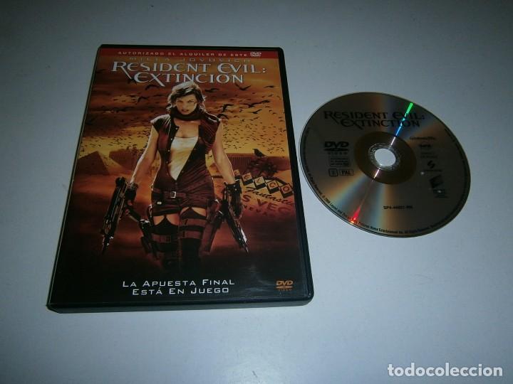 Cine: RESIDENT EVIL EXTINCION DVD