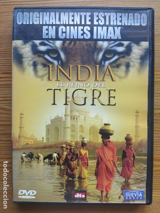 Cinema: DVD INDIA EL REINO DEL TIGRE (4M)