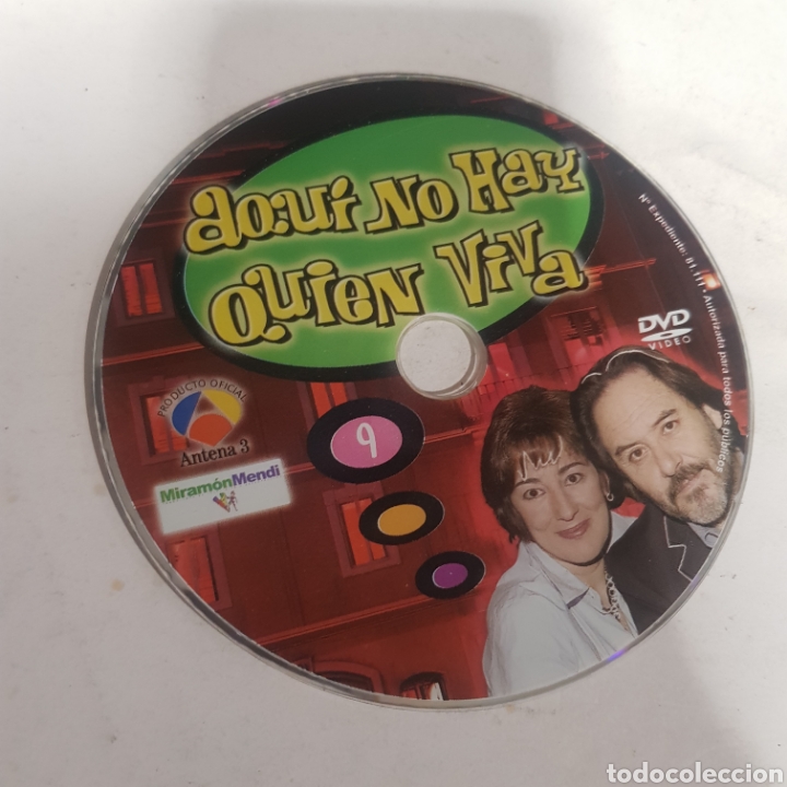 Cinema: SD 408 Aqu&iacute; no hay quien viva DVD9 -SOLO DISCO DVD