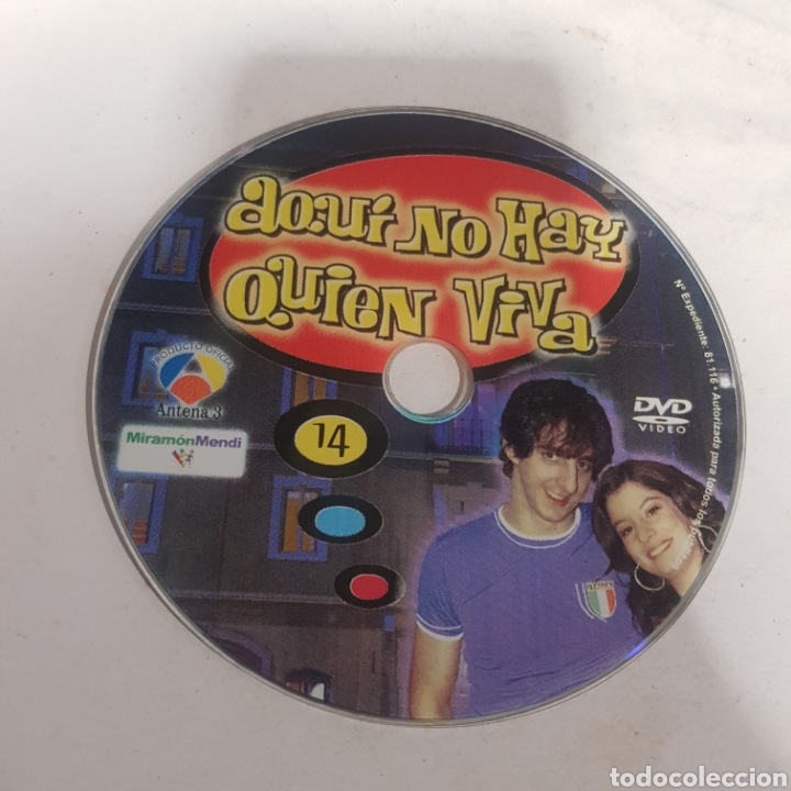 Cinema: SD 410Aqu&iacute; no hay quien viva DVD 14 -SOLO DISCO DVD