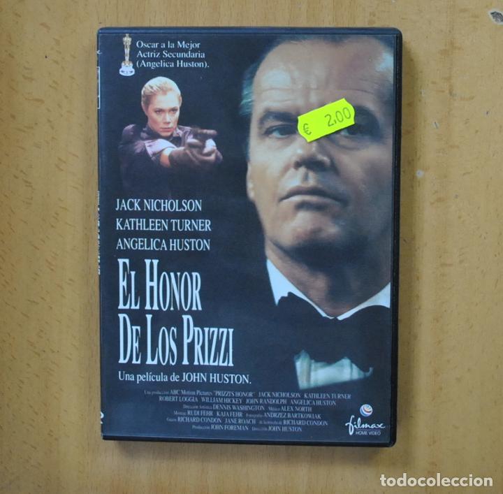 Cine: EL HONOR DE LOS PRIZZI - DVD - Foto 1
