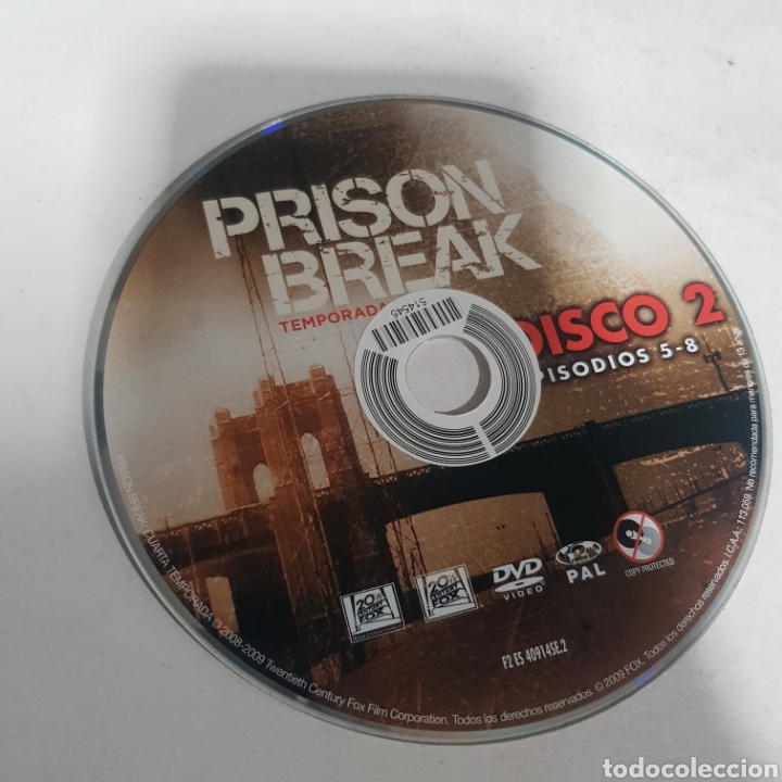 Cin&eacute;ma: SD 582 Prison Break disco 2 -SOLO DISCO DVD