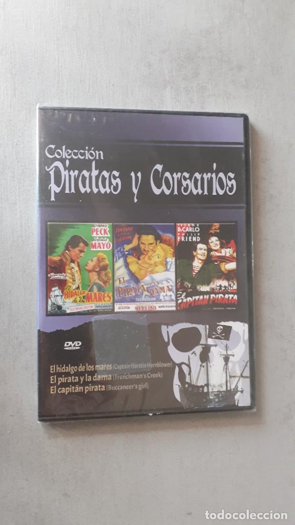 Cine: EL HIDALGO DE LOS MARES * EL PIRATA Y LA DAMA * EL CAPIT&Aacute;N PIRATA ** colecci&oacute;n piratas y corsarios