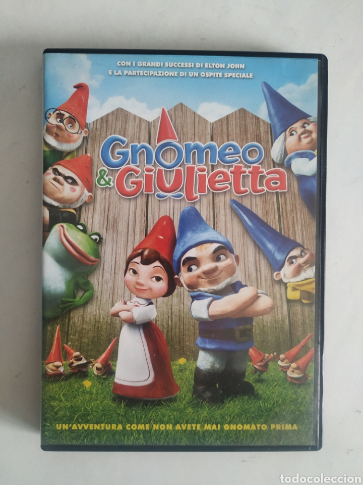 Cine: PEL&Iacute;CULA DVD GNOMEO Y GIULETTA