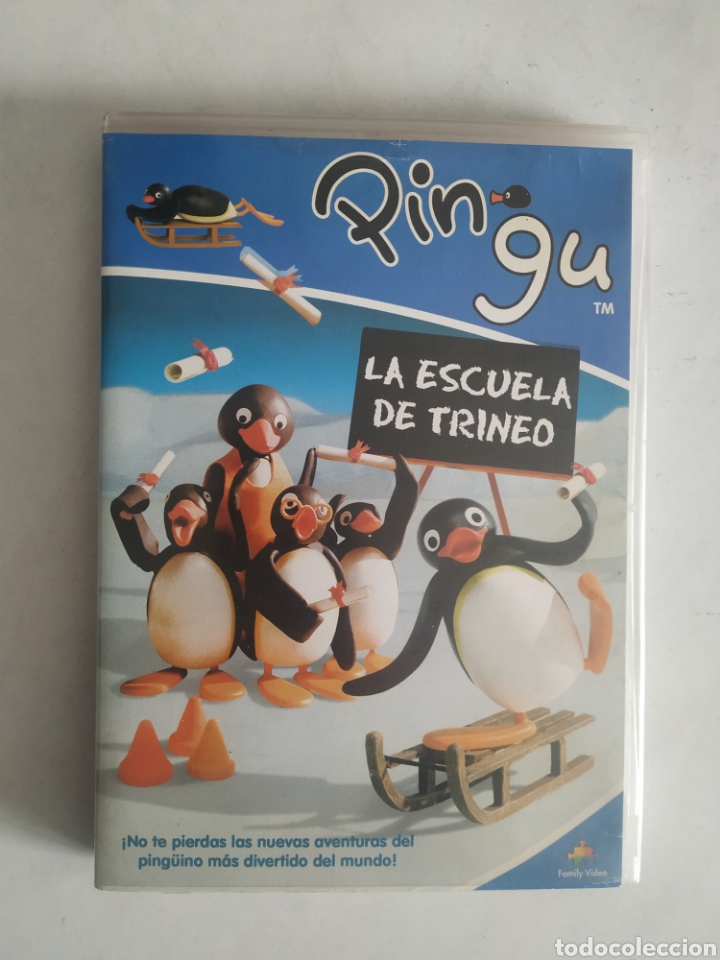 Cine: PEL&Iacute;CULA DVD PINGU la escuela de trineo