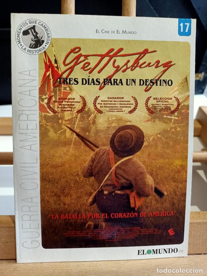 Cinema: GETTYSBURG TRES D&Iacute;AS PARA UN DESTINO DVD GRANDES ACONTECIMIENTOS DEL S. XX EL CINE DE EL MUNDO 17