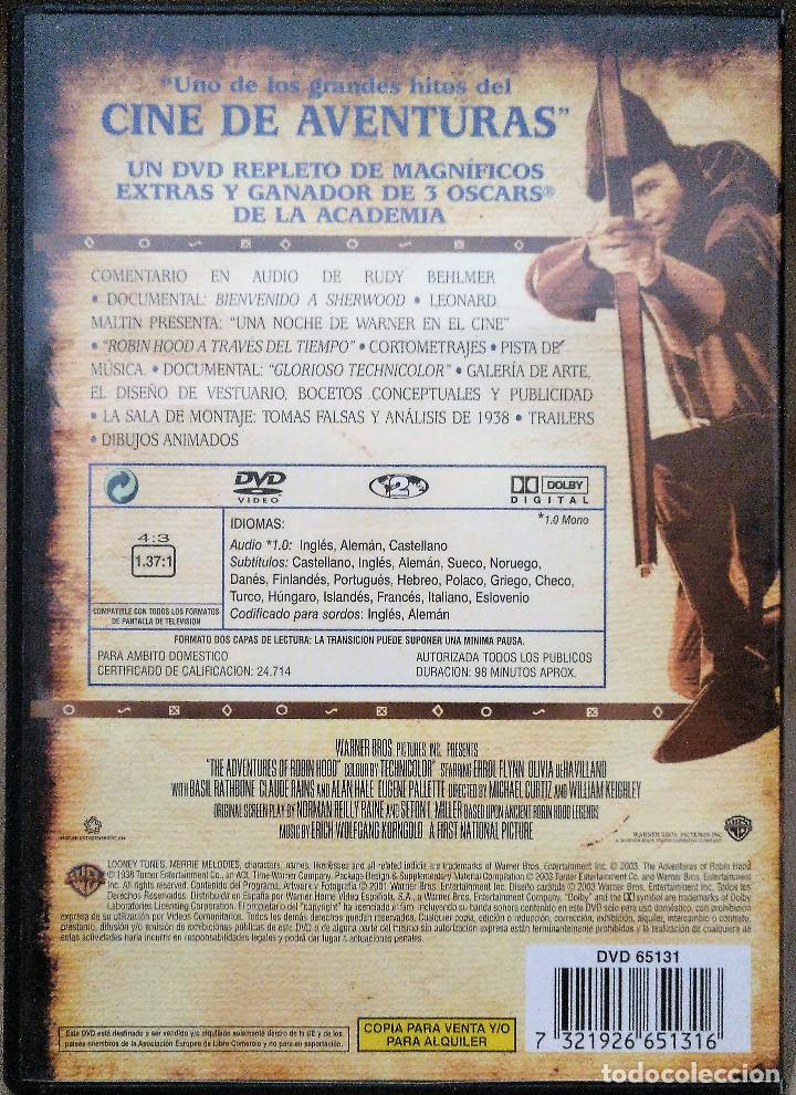 Cine: Robin de los bosques. Dos discos. - Foto 2