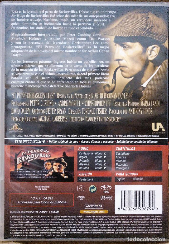 Cine: El perro de Baskervilles. Peter Cushing, Christopher Lee - Foto 2