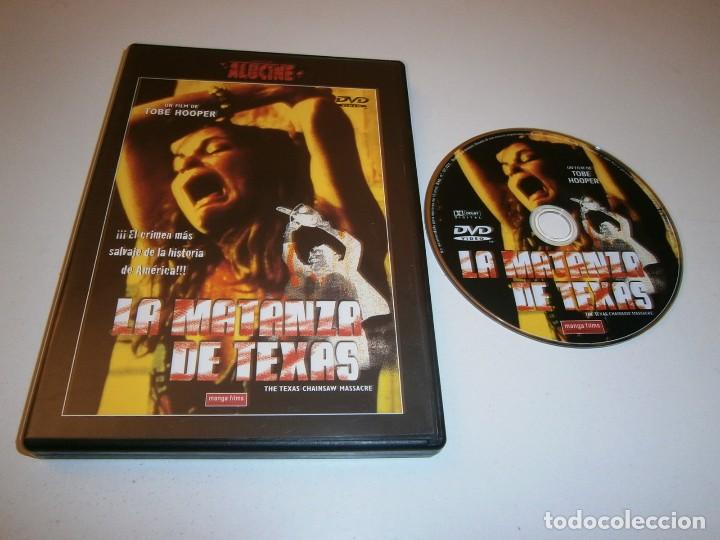 Cine: LA MATANZA DE TEXAS DVD TOBE HOOPER