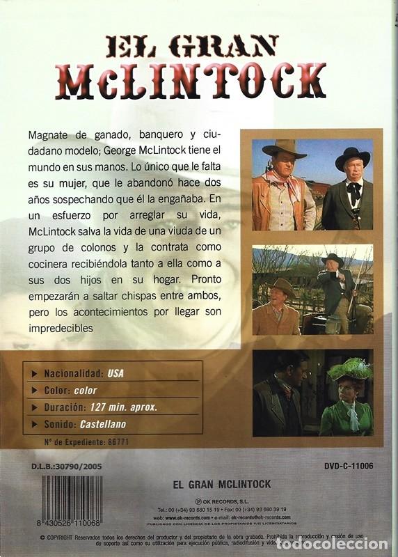 Cine: EL GRAN MCLINTOCK JOHN WAYNE - Foto 2