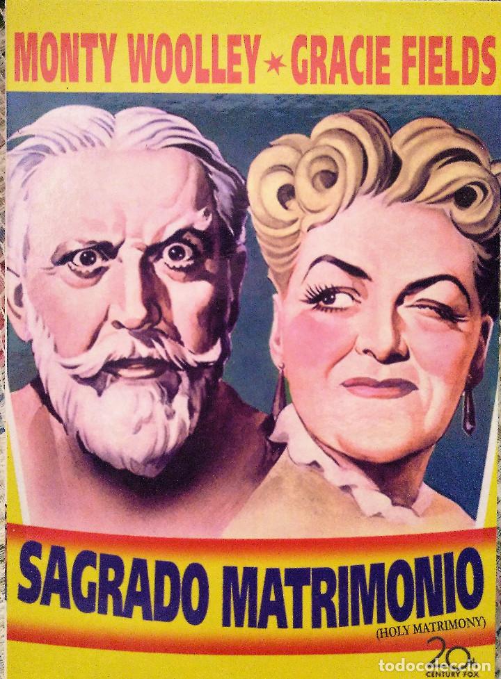 Cinema: Sagrado matrimonio. Monty Woolley, Gracie Fields