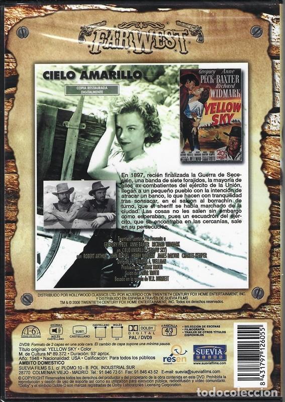Cine: CIELO AMARILLO GREGORY PECK (PRECINTADO) - Foto 2
