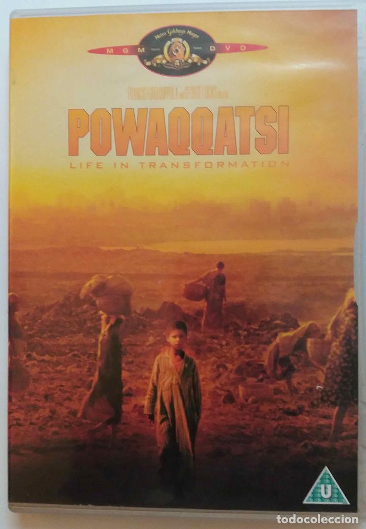 Cine: POWAQQATSI, LIFE IN TRANSFORMATION. PHILIP GLASS, GOOFREY REGGIO. DVD CON EXTRAS Y COMO NUEVO