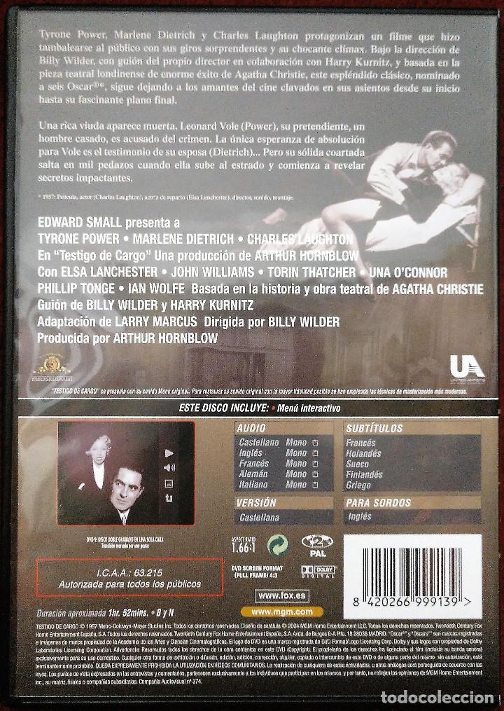 Cine: Testigo de cargo - Foto 2