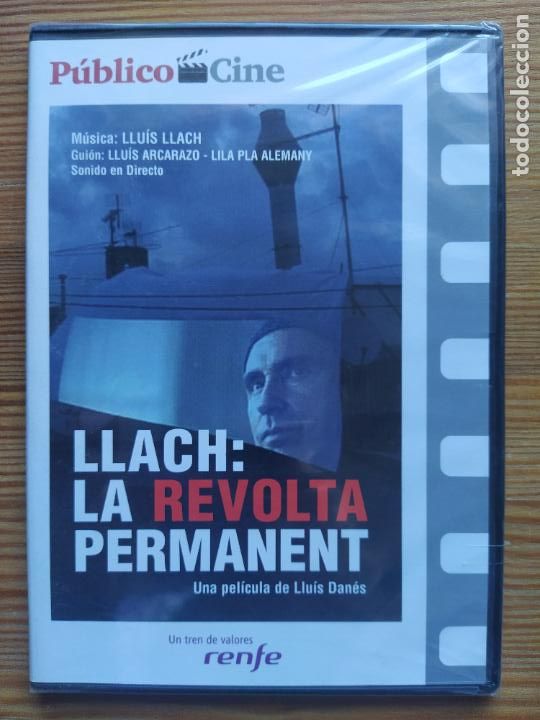 Cinema: DVD LLACH LA REVOLTA PERMANENT - CAJA SLIM - NUEVO, PRECINTADO (5V)