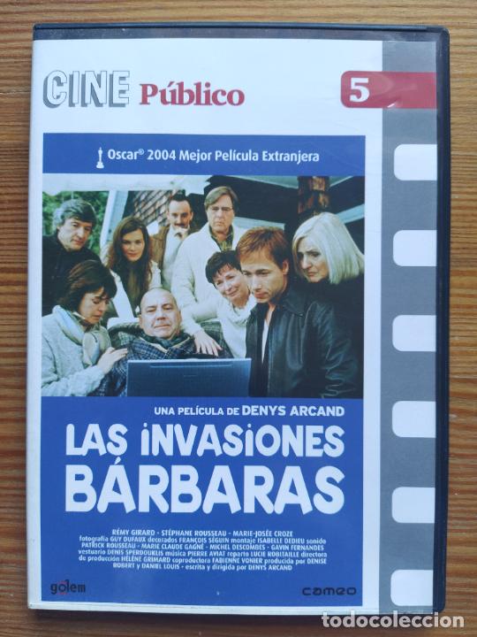 Cinema: DVD LAS INVASIONES BARBARAS - DENYS ARCAND - CAJA SLIM (6A)