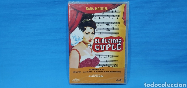 Cine: EL &Uacute;LTIMO CUPL&Eacute; - SARA MONTIEL - PRECINTADA SIN ABRIR