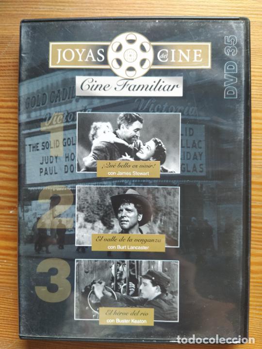 Cinema: DVD JOYAS DEL CINE - QUE BELLO ES VIVIR / EL VALLE DE LA VENGANZA / EL HEROE DEL RIO (6J)