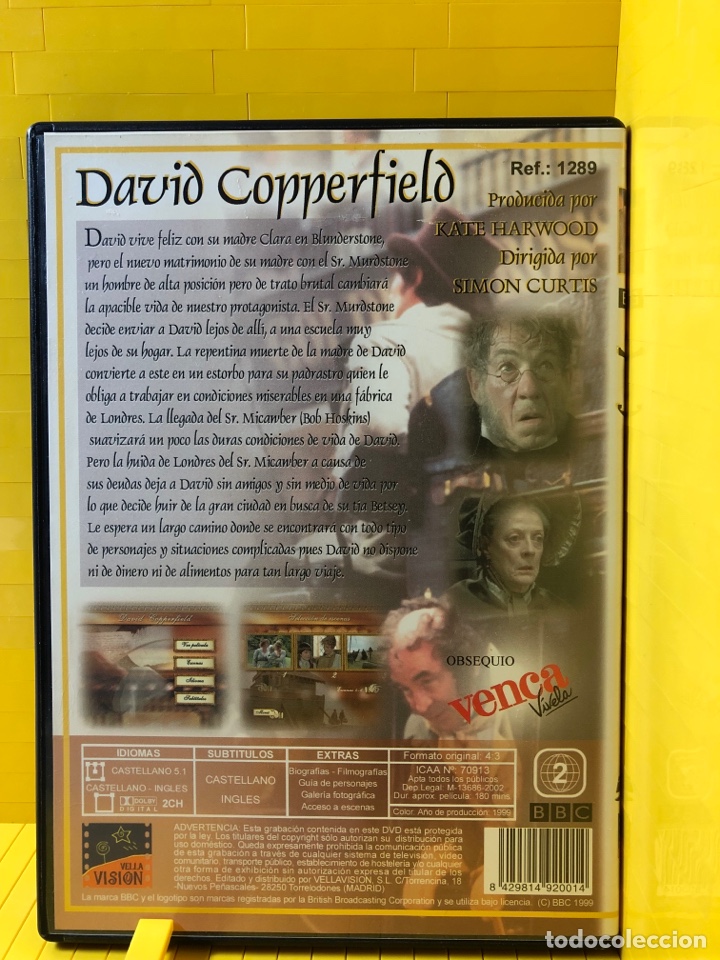 Cine: DVD ● DAVID COPERFIELD ● DANIEL RADCLIFFE - Foto 2