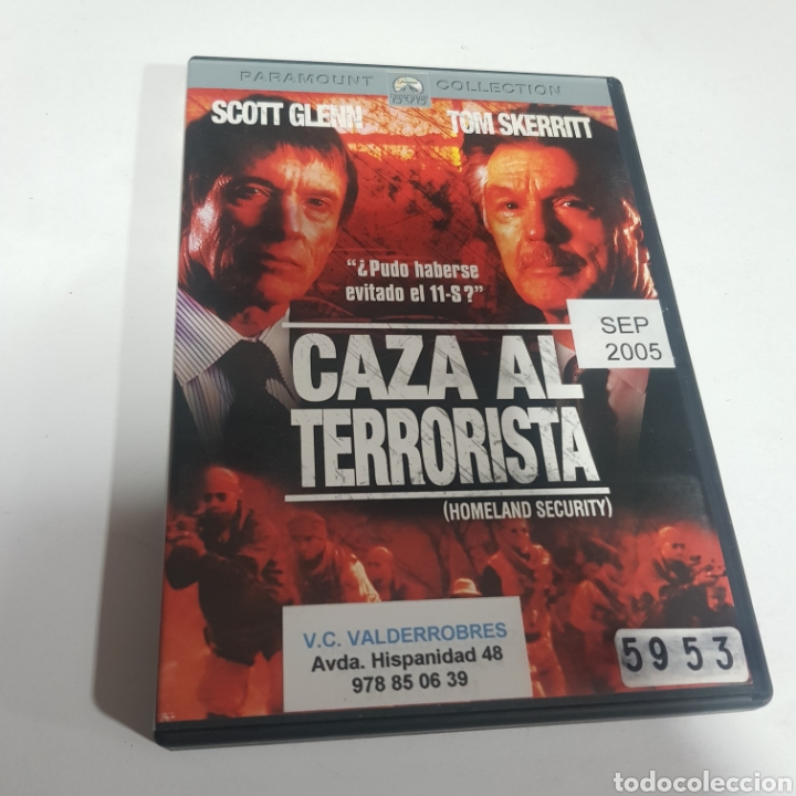 Cinema: V51 caza al terrorista-DVD PROCEDENTE VIDEOCLUB
