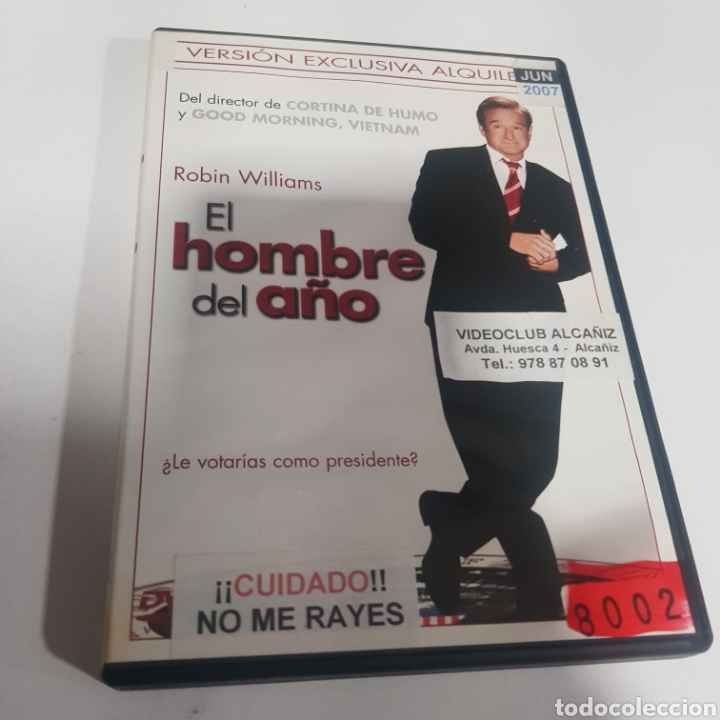 Cinema: V106 el hombre del a&ntilde;o -DVD PROCEDENTE VIDEOCLUB MUCHO USO
