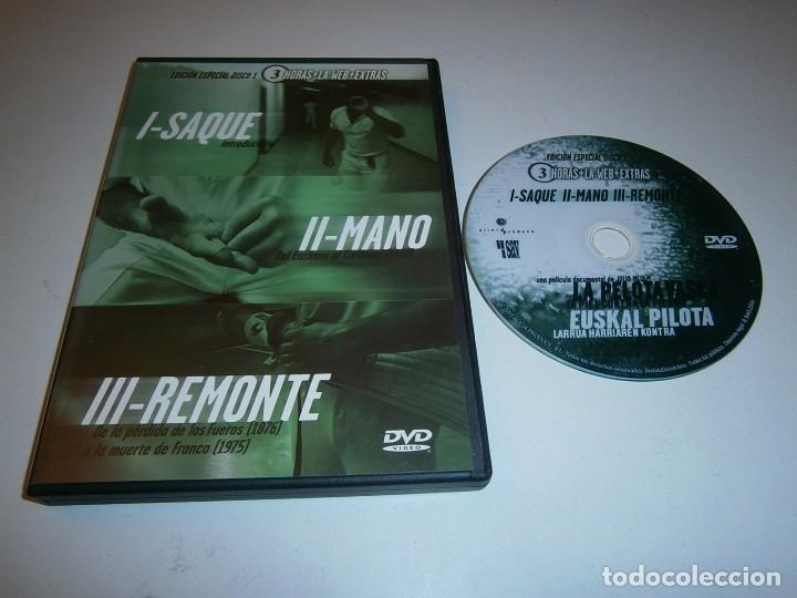 Cinema: LA PELOTA VASCA DVD 3 HORAS + LA WEB + EXTRAS 1 SAQUE 2 MANO 3 REMONTE