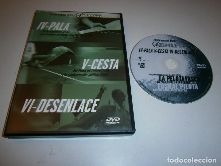 Cinema: LA PELOTA VASCA DVD 4 HORAS + EXTRAS 4 PALA 5 CESTA 6 DESENLACE