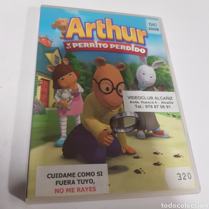 Cinema: V143 Arthur y el perrito perdido -DVD VIDEOCLUB MUCHO USO