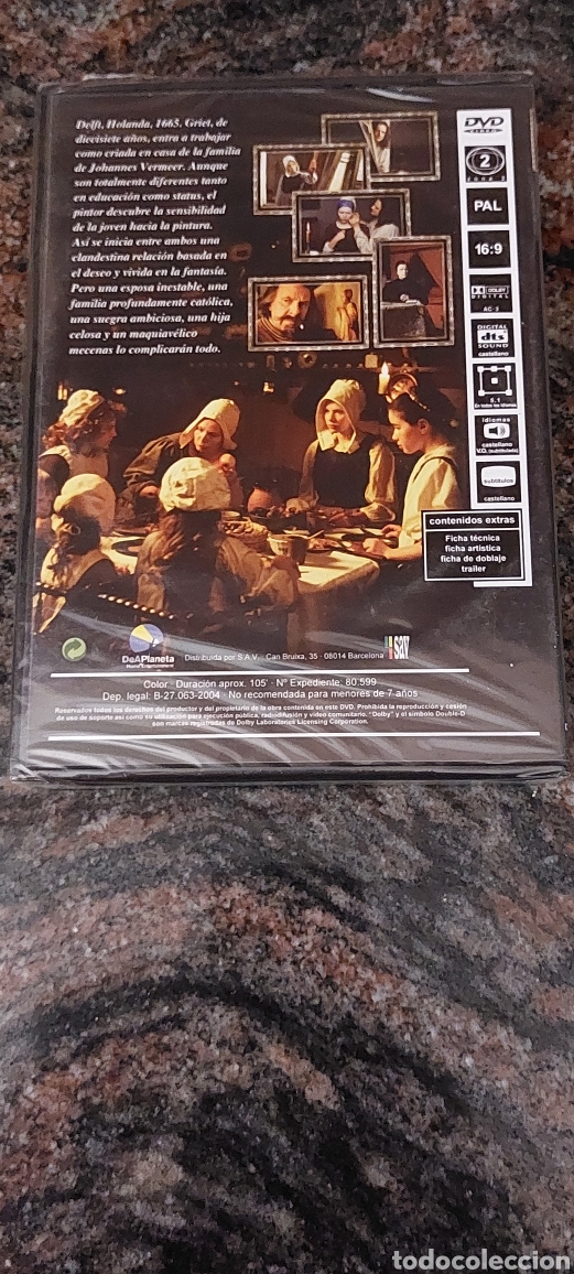 Cine: DVD La Joven de la Perla (Precintado) - Foto 2