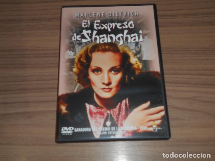 Cine: EL EXPRESO de SHANGHAI DVD Marlene Dietrich COMO NUEVA