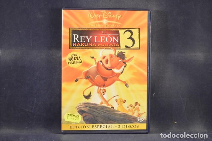 Cine: EL REY LE&Oacute;N 3 HAKUNA MATATA - 2 DVD