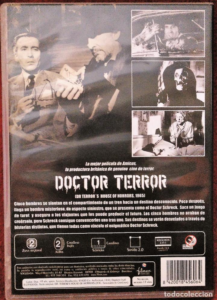 Cine: Doctor Terror. Peter Cushing, Christopher Lee - Foto 2