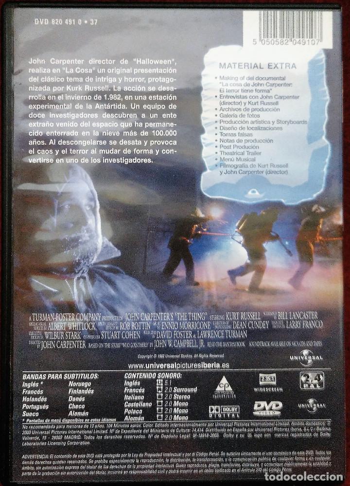 Cine: La cosa. John Carpenter - Foto 2