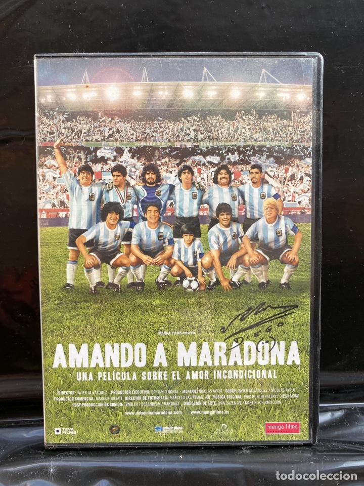 Cine: DVD AMANDO A MARADONA. DOCUMENTAL.