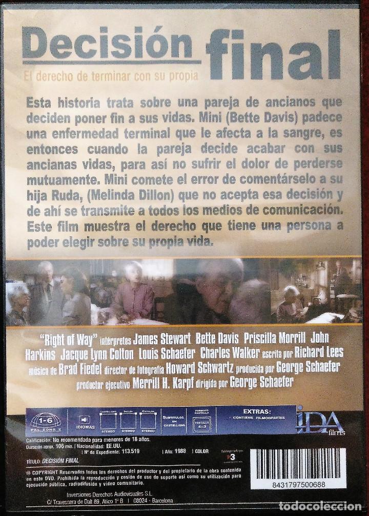 Cine: Decisi&oacute;n final. Bette Davis. - Foto 2