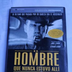 Cinema: EL HOMBRE QUE NUNCA ESTUVO ALLI - DVD SLIM. Lote 336810358