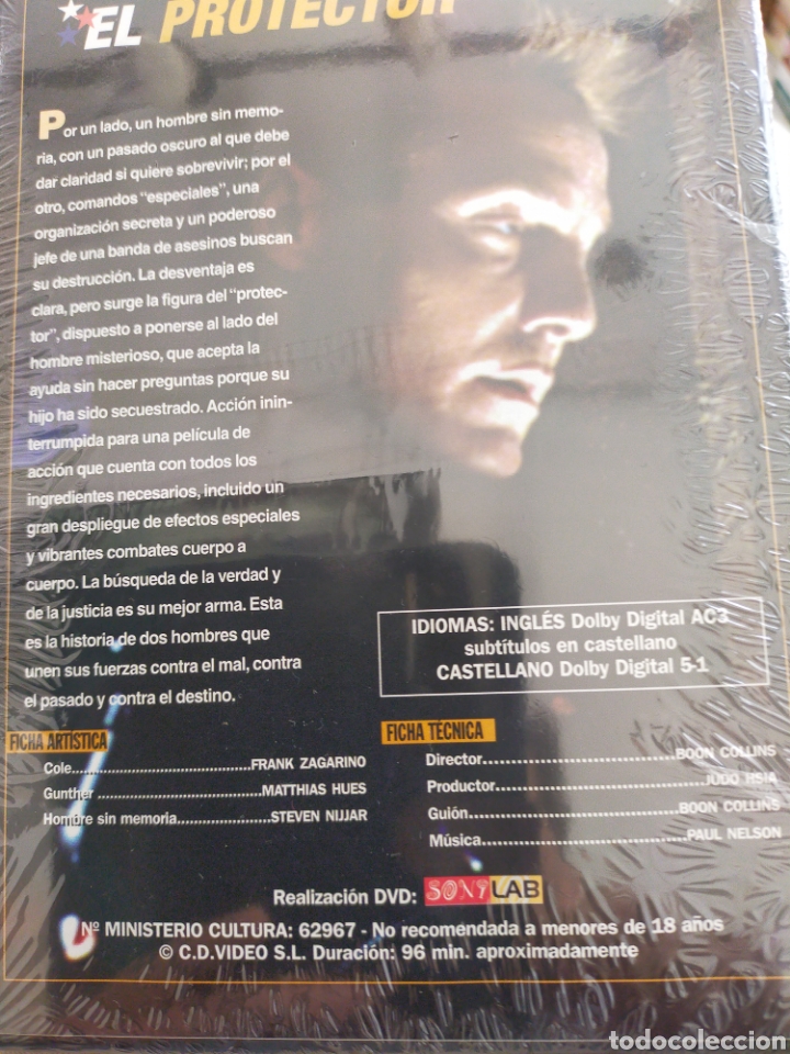 Cine: EL PROTECTOR DVD NUEVO PRECINTADO - Foto 2