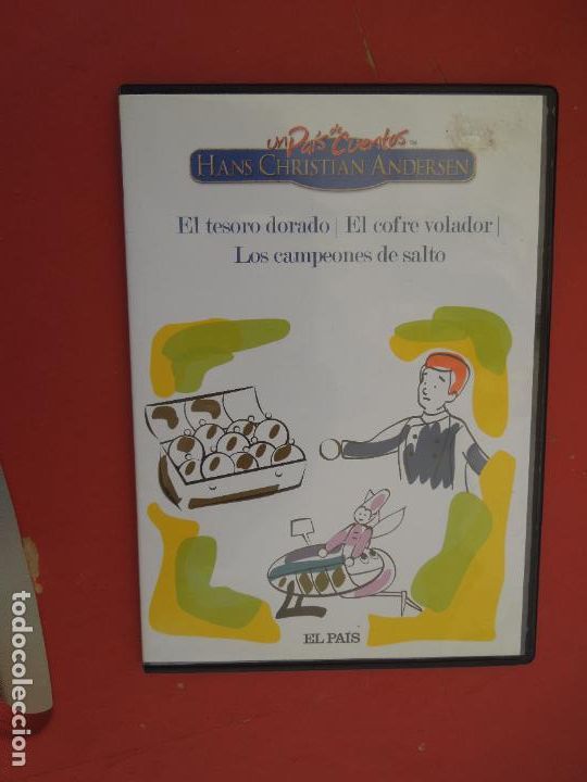 Cinema: HANS CHRISTIAN ANDERSEN - EL TESORO DORADO - EL COFRE VOLADOR - LOS CAMPEONES DE SALTO -DVD