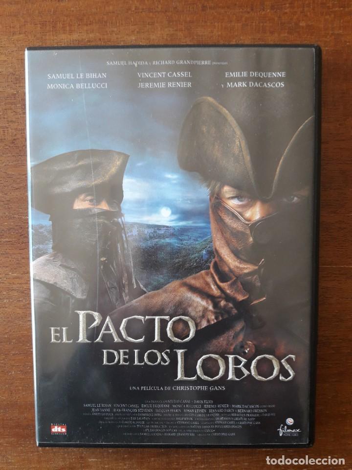 Cine: EL PACTO DE LOS LOBOS DVD - Foto 1