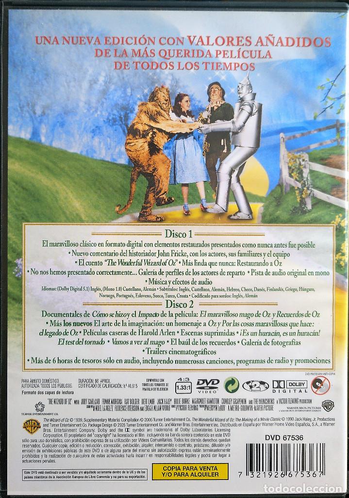 Cine: El mago de Oz. 2 discos. - Foto 2