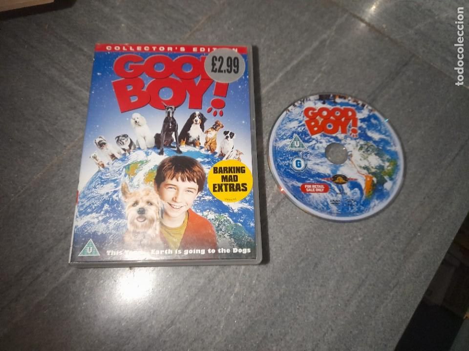 Cine: Dvd pel&iacute;cula english ingl&eacute;s Good boy fun filled canine caper