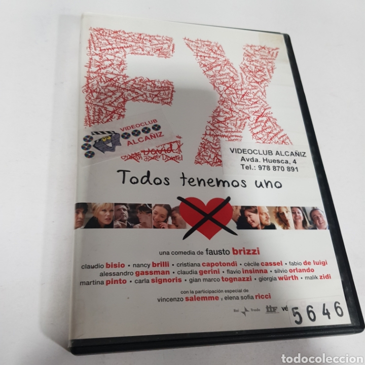 Cinema: V21 EX todos tenemos uno - DVD PROCEDENTE VIDEOCLUB