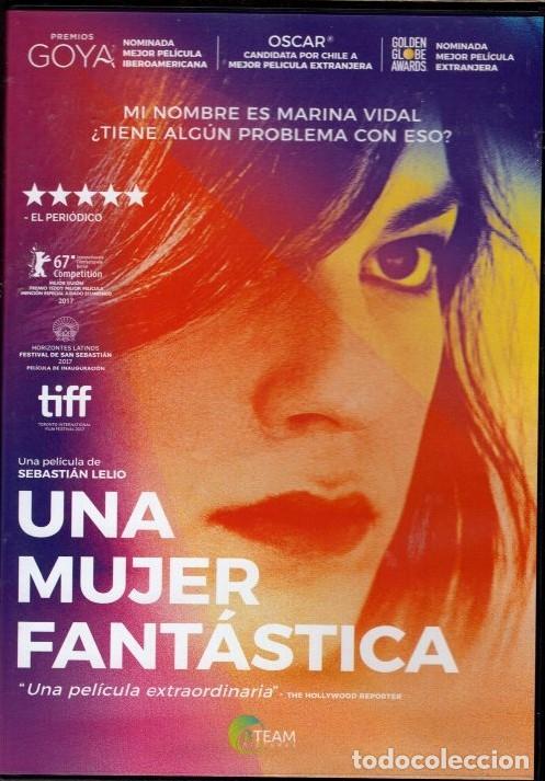 Cine: UNA MUJER FANTASTICA DVD (NOMINADA AL OSCAR Y PREMIO GOYA) - DEBER&Aacute; DEMOSTRAR QUE ES MUJER FUERTE