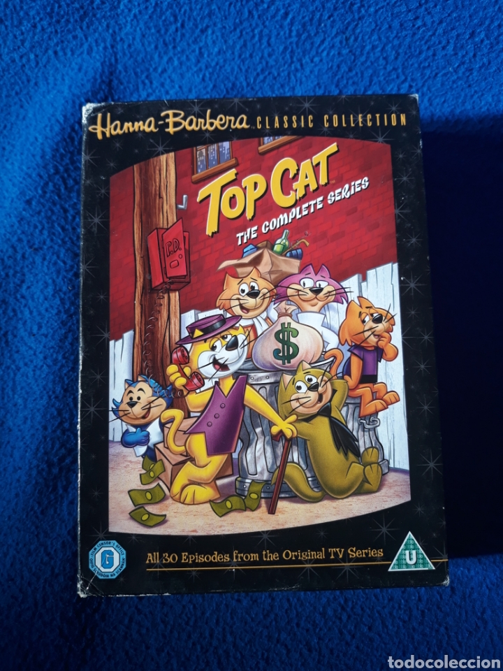 Cine: HANNA BARBERA CLASSIC COLLECTION - TOP CAT - THE COMPLETE SERIES - 5 DVD EN ESTUCHE (en ingl&eacute;s)