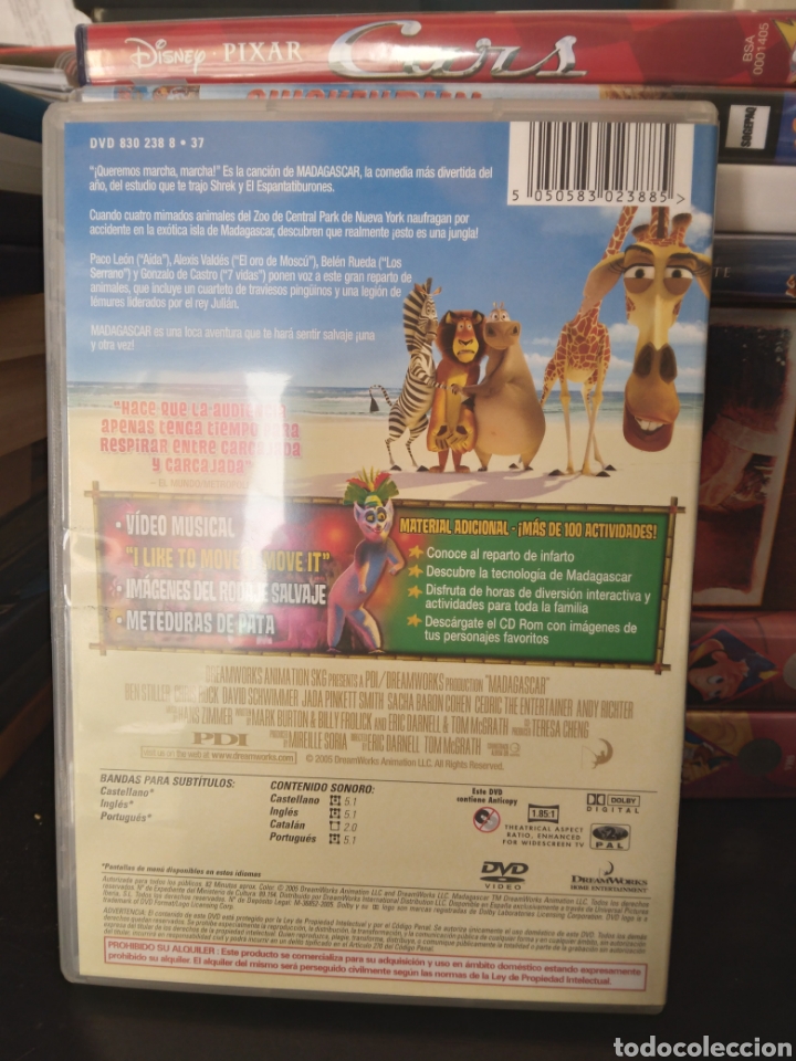 Cine: DVD MADAGASCAR - Foto 3