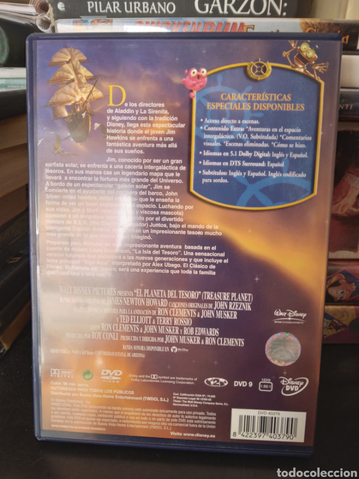 Cine: DVD EL PLANETA DEL TESORO - Foto 3