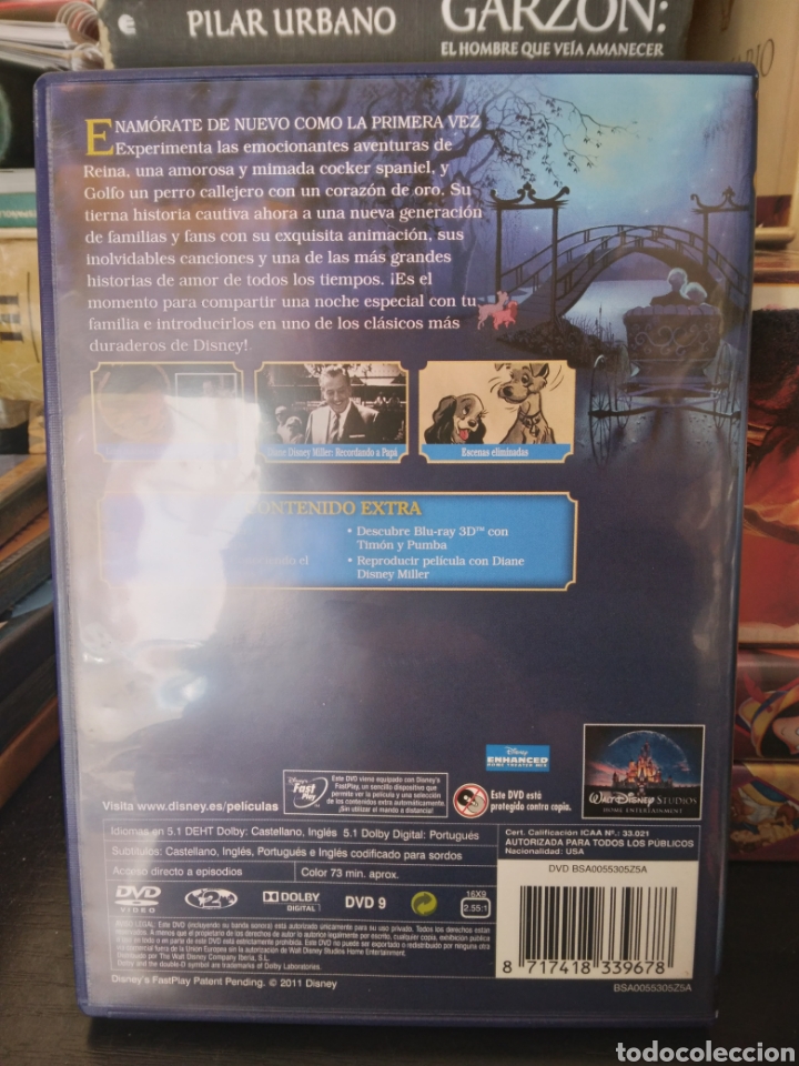 Cine: DVD LA DAMA Y EL VAGABUNDO - Foto 3