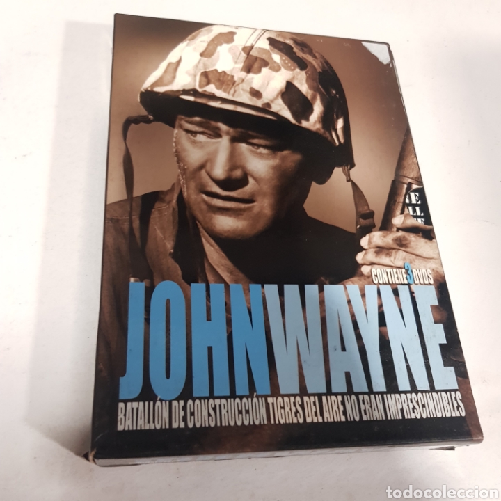 Cine: S639 John Wayne contiene tres discos -DVD SEGUNDA MANO