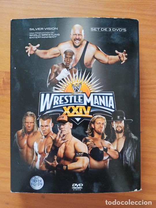 Kino: DVD WRESTLEMANIA XXIV - 3 DISCOS - LEER DESCRIPCION (DL)